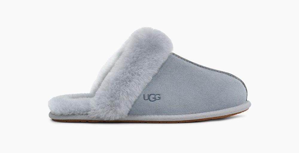 Ugg Slipper Womens - Ugg Scuffette Ii Grey - 703LWQXIY